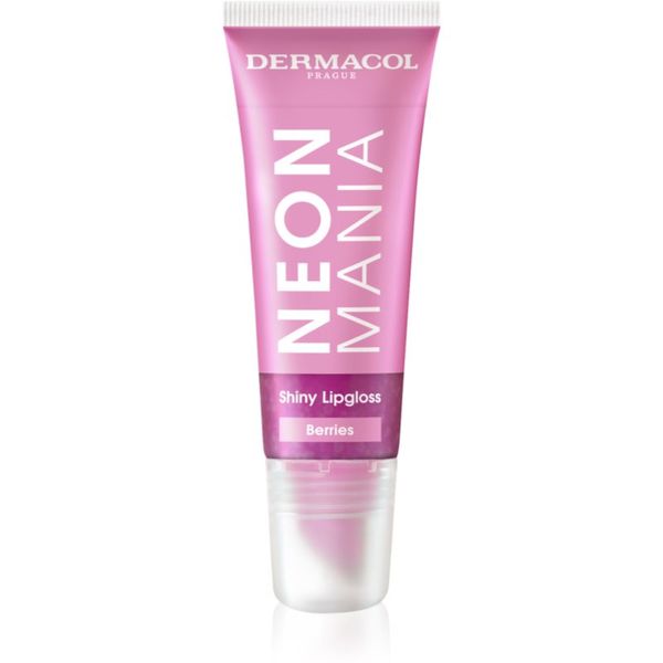 Dermacol Dermacol Neon Mania блясък за устни в туба цвят Berries 10 мл.