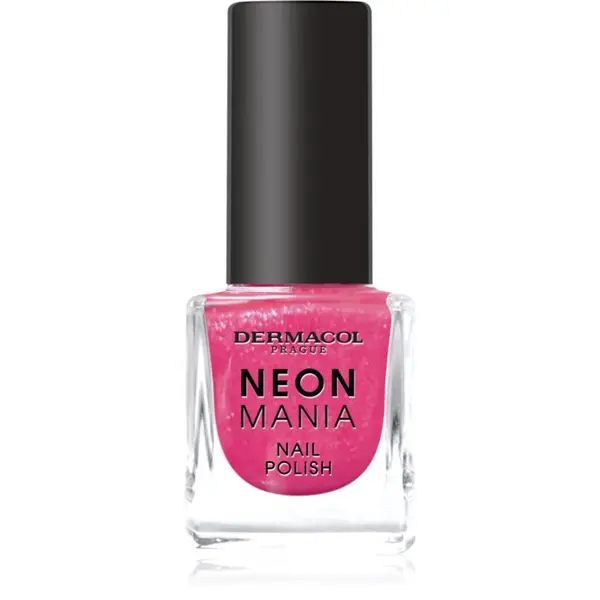 Dermacol Dermacol Neon Mania лак за нокти цвят 1 Pink Chic 5 мл.