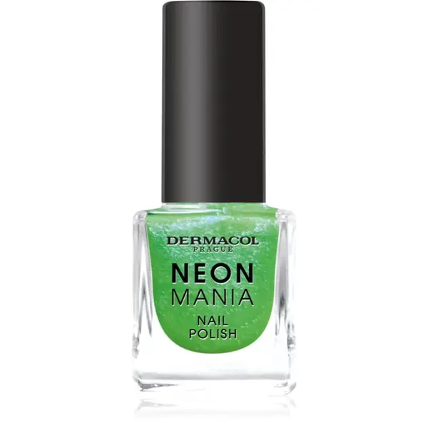 Dermacol Dermacol Neon Mania лак за нокти цвят 8 Lime Splash 5 мл.
