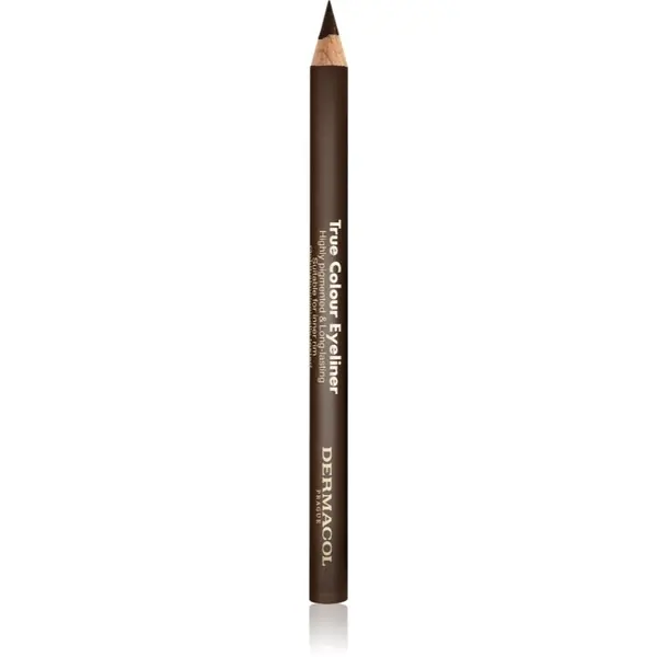 Dermacol Dermacol True Colour Eyeliner дълготраен молив за очи цвят 02 Brown 4 гр.