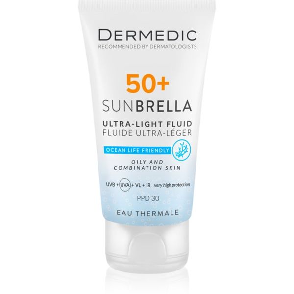Dermedic Dermedic Sunbrella емулсия за тен за мазна кожа SPF 50+ 40 мл.