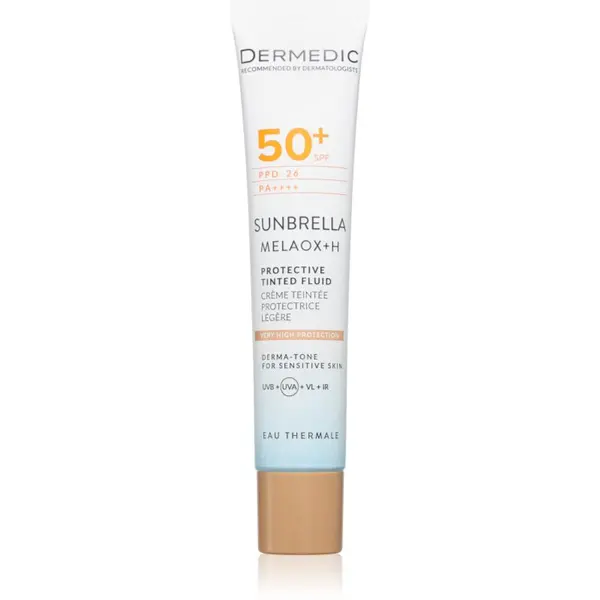 Dermedic Dermedic Sunbrella Protective Tinted Fluid защитен тониращ крем за лице SPF 50+ 40 мл.