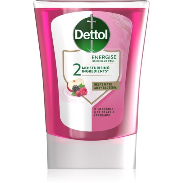 Dettol Dettol Energise Liquid Hand Wash Wild Berries & Crisp Apple пълнител за безконтактен дозатор за сапун 250 мл.