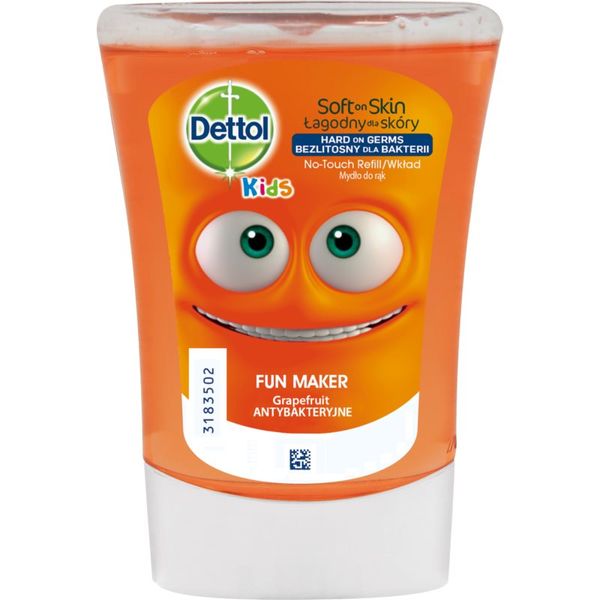 Dettol Dettol Soft on Skin Kids Fun Maker пълнител за безконтактен дозатор за сапун 250 мл.