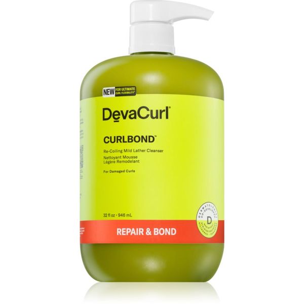 DevaCurl DevaCurl CurlBond™ нежна почистваща пяна за увредена коса 946 мл.