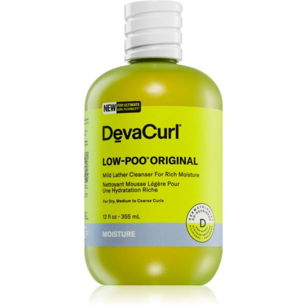 DevaCurl DevaCurl Low-Poo® Original почистващ шампоан за чуплива и къдрава коса 355 мл.