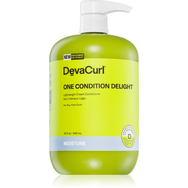 DevaCurl DevaCurl One Condition® Delight лек балсам за чуплива и къдрава коса 946 мл.