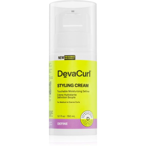 DevaCurl DevaCurl Styling Cream хидратиращ стилизиращ крем за чуплива и къдрава коса 150 мл.