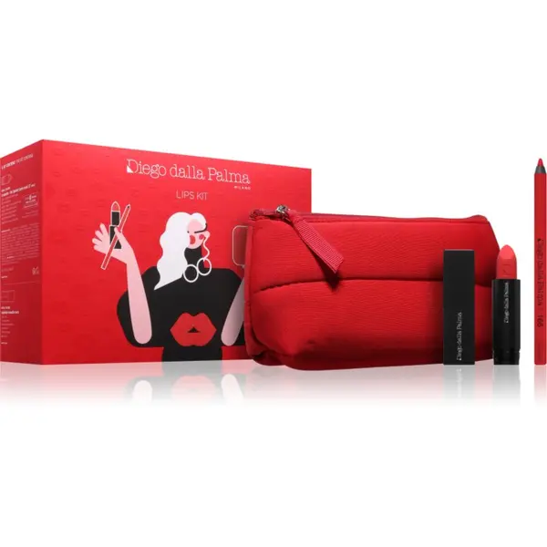 Diego dalla Palma Diego dalla Palma Labbra Kit подаръчен комплект за устни
