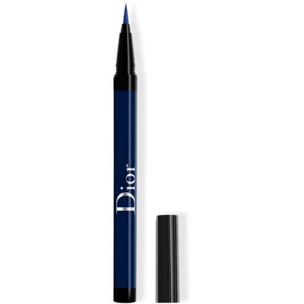 DIOR DIOR Diorshow On Stage Liner течна очна линия в писалка водоустойчиви цвят 296 Matte Denim 0,55 мл.