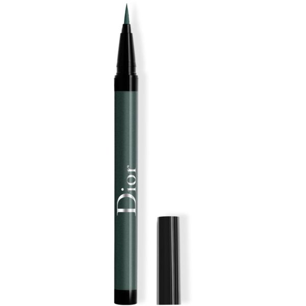 DIOR DIOR Diorshow On Stage Liner течна очна линия в писалка водоустойчиви цвят 386 Pearly Emerald 0,55 мл.