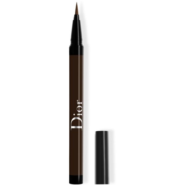 DIOR DIOR Diorshow On Stage Liner течна очна линия в писалка водоустойчиви цвят 781 Matte Brown 0,55 мл.