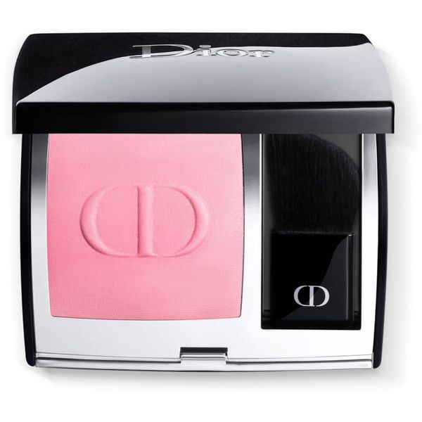 DIOR DIOR Rouge Blush компактен руж с четка и огледалце цвят 475 Rose Caprice (Matte) 6 гр.