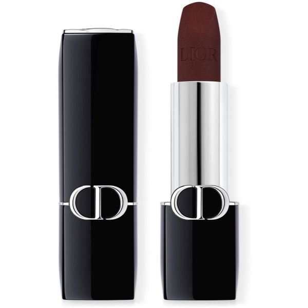 DIOR DIOR Rouge Dior Balm хидратиращ балсам за устни пълнещ цвят 001 Diormidnight 3,2 гр.