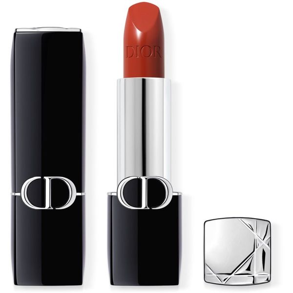 DIOR DIOR Rouge Dior дълготрайно червило сменяема цвят 849 Rouge Cinéma Satin 3,5 гр.