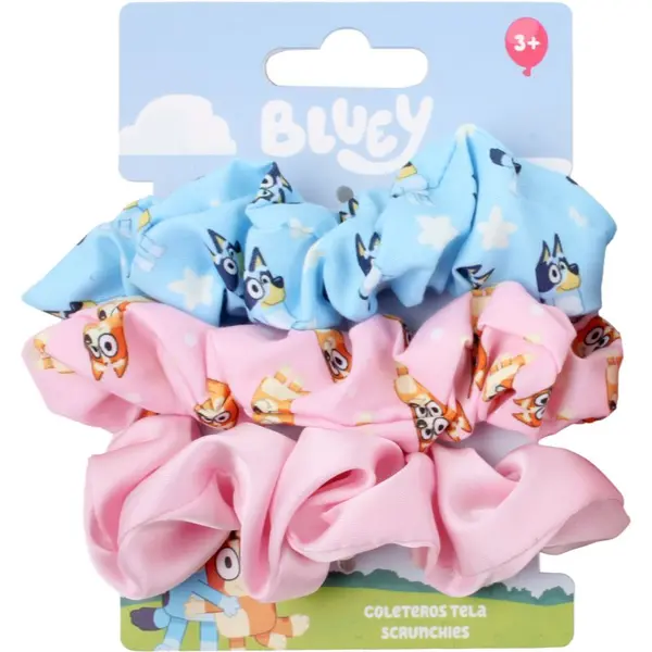 Disney Disney Bluey Scrunchies сатенен ластик за деца 3y+ 3 бр.