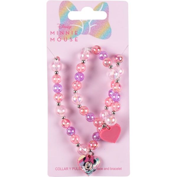 Disney Disney Minnie Necklace and Bracelet комплект за деца 2 бр.