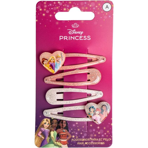 Disney Disney Princess Hair Accessories фиби за коса за деца 4 бр.