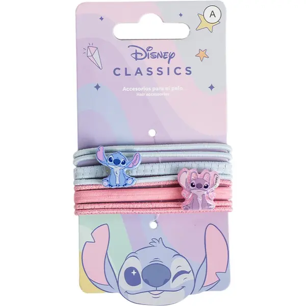 Disney Disney Stitch Hair Accessories ластици за коса 8 бр.