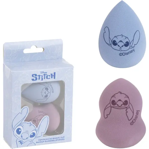 Disney Disney Stitch Make-up Sponge гъба за фон дьо тен 2 бр.