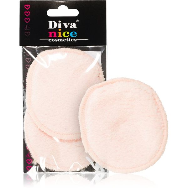 Diva & Nice Cosmetics Diva & Nice Cosmetics Accessories Face тампони за почистване на грим 2 бр.