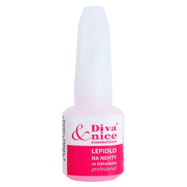 Diva & Nice Cosmetics Diva & Nice Cosmetics Accessories лепило за нокти с четка