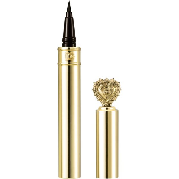 Dolce&Gabbana Dolce&Gabbana Flawless Everink Liner дълготрайна фиксация за очи цвят 01 Total Black - True Jet Black 0.4 мл.