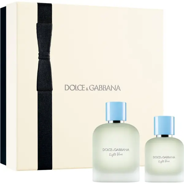 Dolce&Gabbana Dolce&Gabbana Light Blue Pour Homme EDT Duo Gift Set NEW подаръчен комплект за мъже