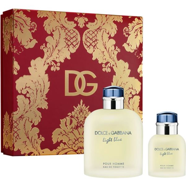 Dolce&Gabbana Dolce&Gabbana Light Blue Pour Homme подаръчен комплект за мъже