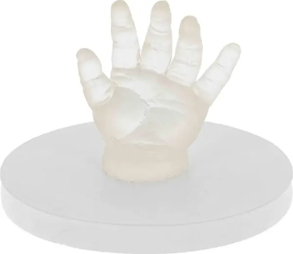 Dooky Dooky Crystal Memories 3D Handprint & Footprint комплект за отпечатъци на бебето 1 бр.