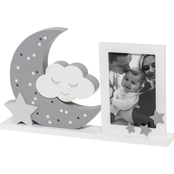 Dooky Dooky Luxury Memory Box Triple Frame Printset декоративна рамка с LED подсветка Grey 1 бр.