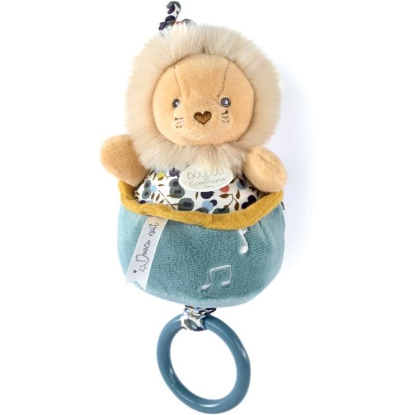 Doudou Doudou Gift Set Soft Toy with Music Box плюшена играчка с мелодия Lion 1 бр.