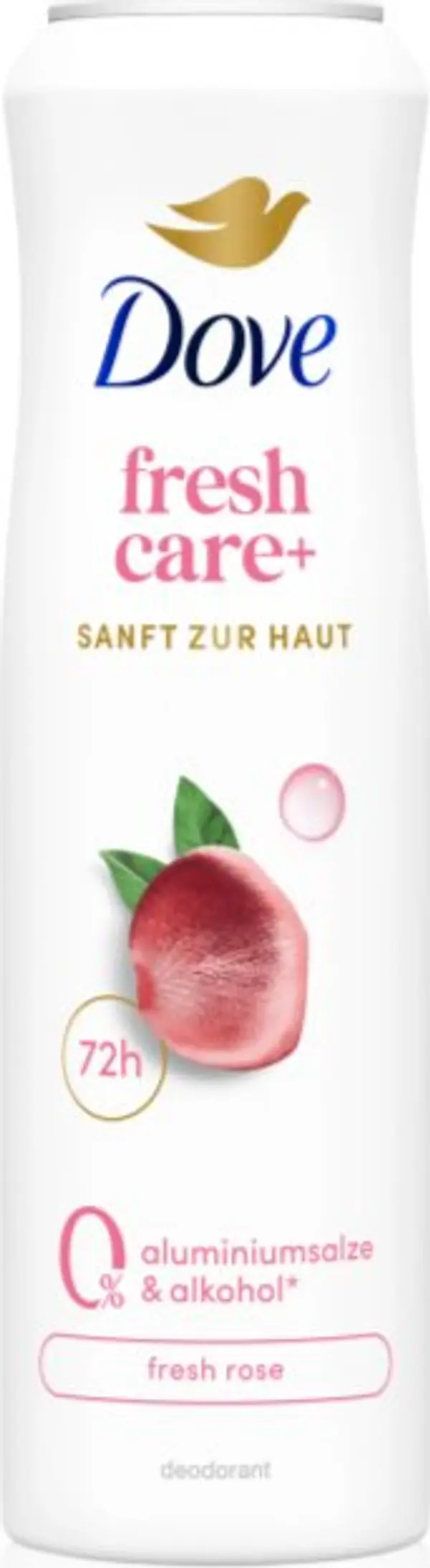 Dove Dove 0% ALU Fresh Rose дезодорант без алкохол и алуминий в спрей 150 мл.