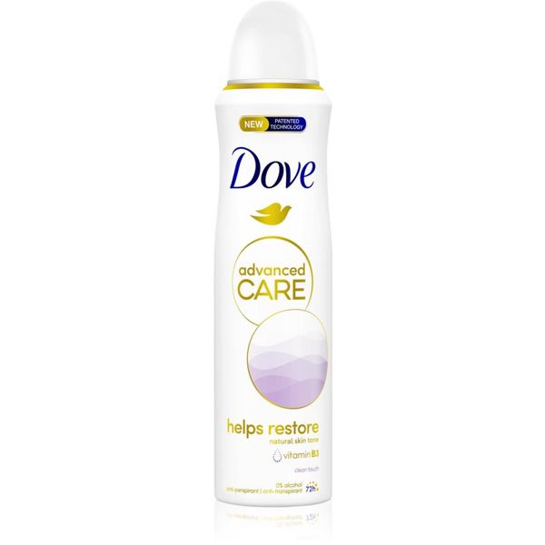 Dove Dove Advanced Care Helps Restore антиперспирант без алкохол Clean Touch 150 мл.