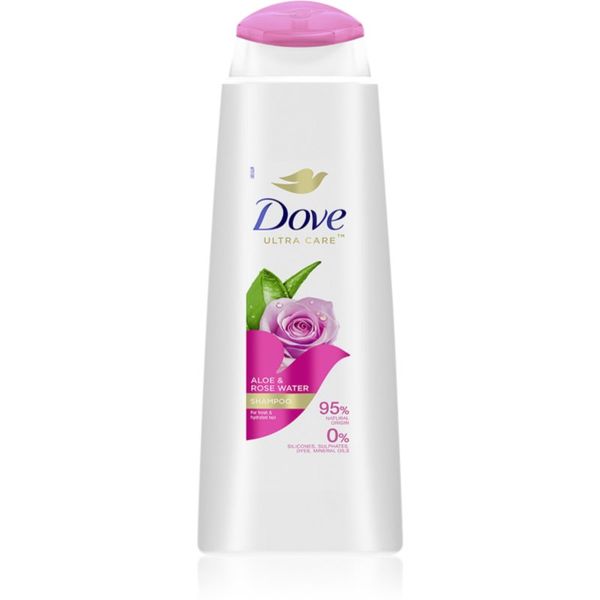 Dove Dove Aloe & Rose Water шампоан за хидратация и блясък 400 мл.