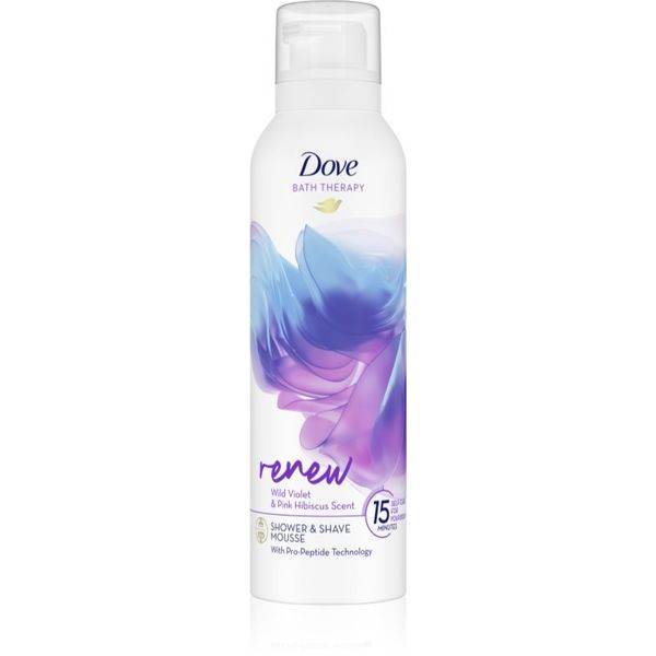 Dove Dove Bath Therapy Renew душ пяна Wild Violet & Pink Hibiscus 200 мл.