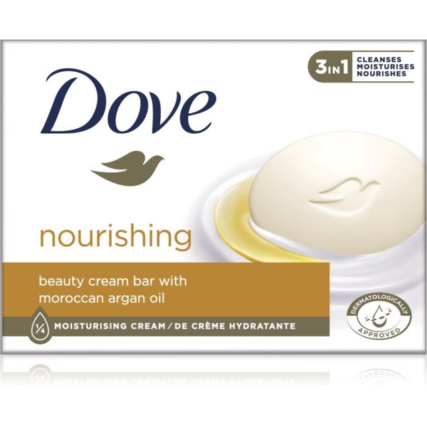 Dove Dove Cream Oil твърд сапун с арганово масло 90 гр.