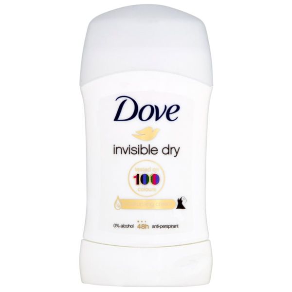 Dove Dove Invisible Dry Antiperspirant твърд антиперспирант против бели петна 48 часа 40 мл.