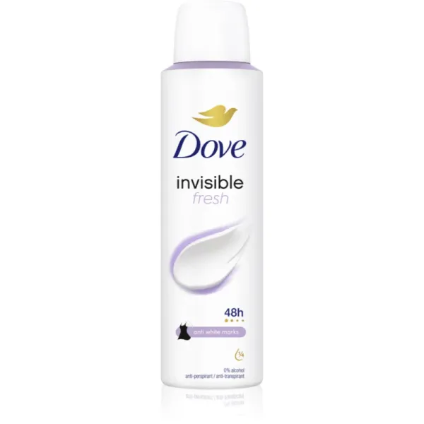 Dove Dove Invisible Fresh Antiperspirant освежаващ дезодорант за жени 150 мл.