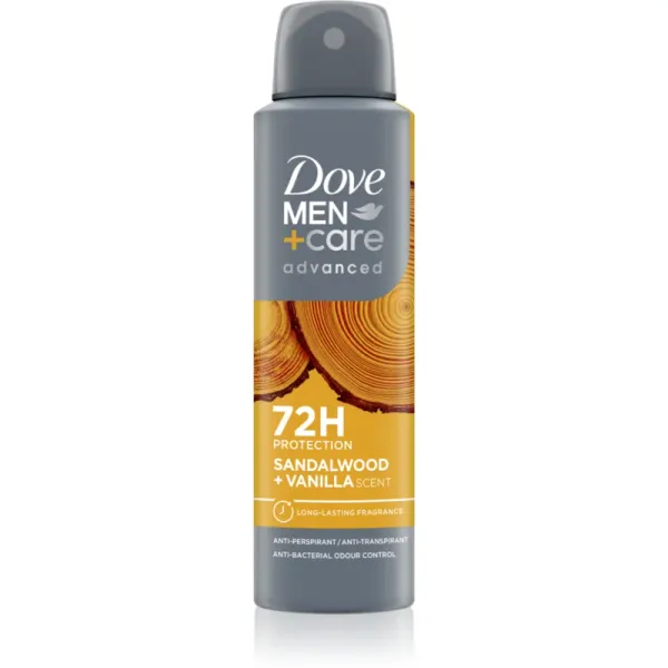 Dove Dove Men+Care Advanced освежаващ дезодорант за мъже Sandalwood&Vanilla 150 мл.