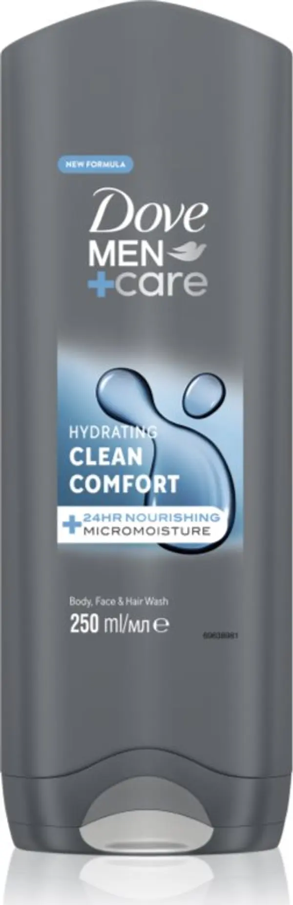 Dove Dove Men+Care Clean Comfort душ гел за лице, тяло и коса 250 мл.
