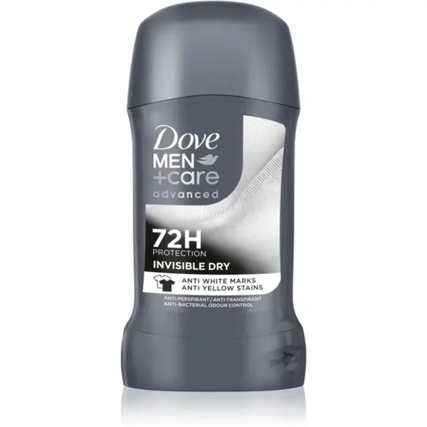 Dove Dove Men+Care Invisble Dry твърд антиперспирант против бели петна 50 мл.