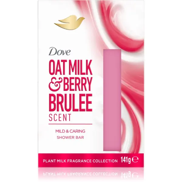 Dove Dove Oat Milk & Berry Brulee почистващ твърд сапун 141 гр.