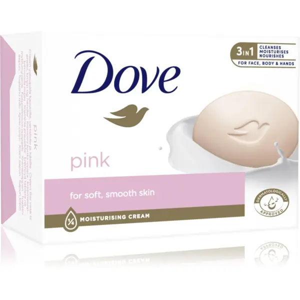 Dove Dove Pink кремообразна таблета за миене 90 гр.