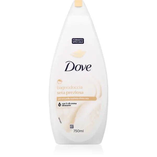 Dove Dove Precious Silk Shower Gel душ гел за мека и гладка кожа 750 мл.