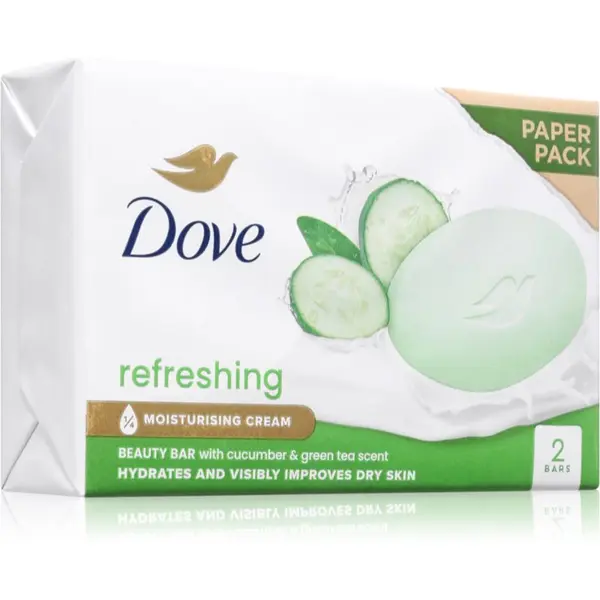 Dove Dove Refreshing твърд сапун 2x90 гр.