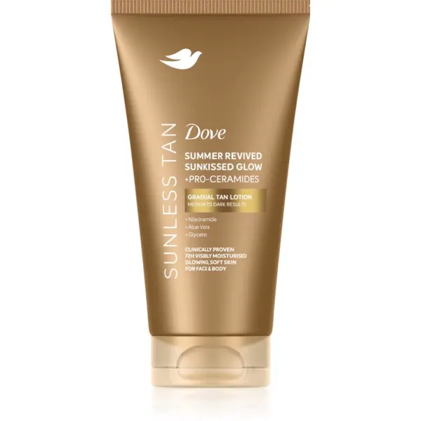 Dove Dove Summer Revived Sunless Tan бронзиращ лосион цвят Dark 75 мл.