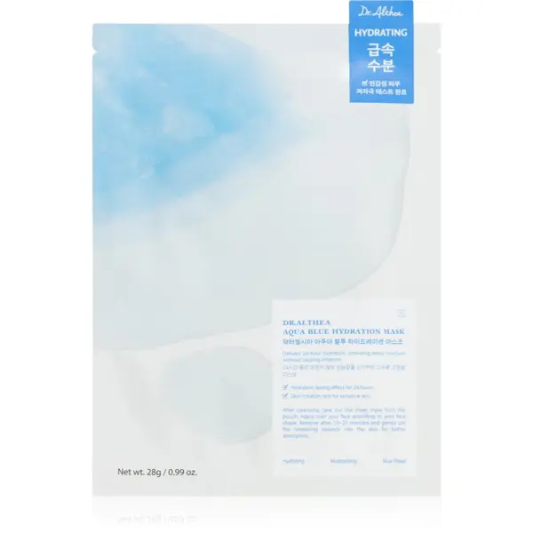 Dr. Althea Dr. Althea Aqua Blue Hydration Mask хидратираща платнена маска с успокояващ ефект 28 гр.