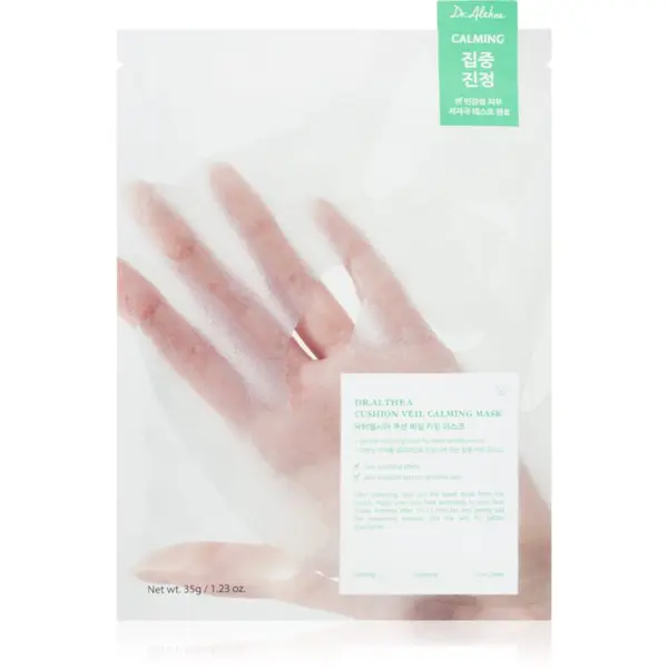 Dr. Althea Dr. Althea Cushion Veil Calming Mask успокояваща платнена маска с хидратиращ ефект 35 гр.