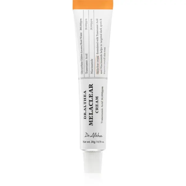 Dr. Althea Dr. Althea Melaclear Cream изглаждащ и озаряващ крем да уеднакви цвета на кожата 20 гр.
